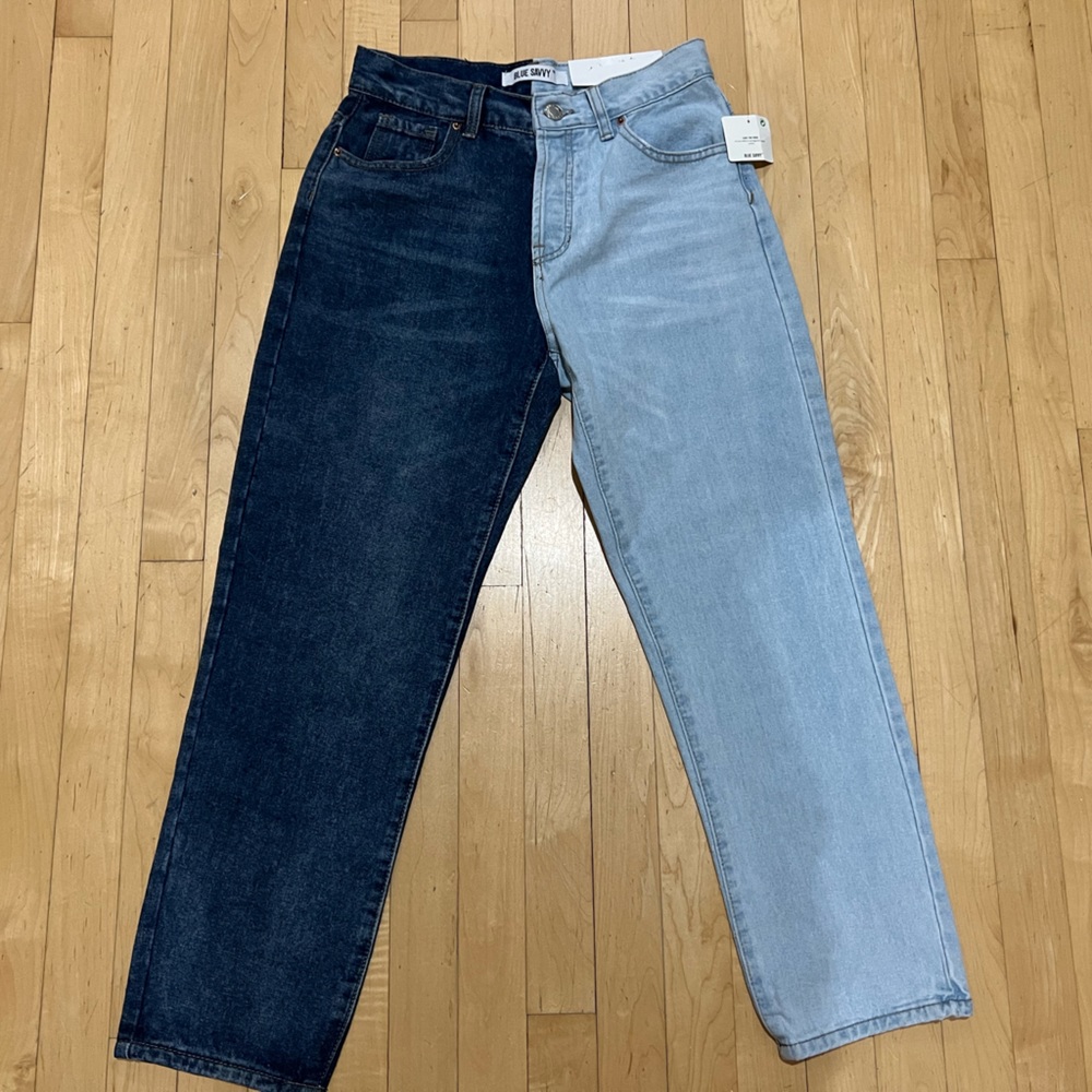 Two tone Blue Savvy Denim